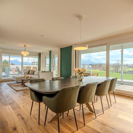 Visionary Hospitality Rothenburg, Lucerne - Premium Apartments With Free Parking, Washer, Kitchen, Terrace, 15' City Eksteriør billede