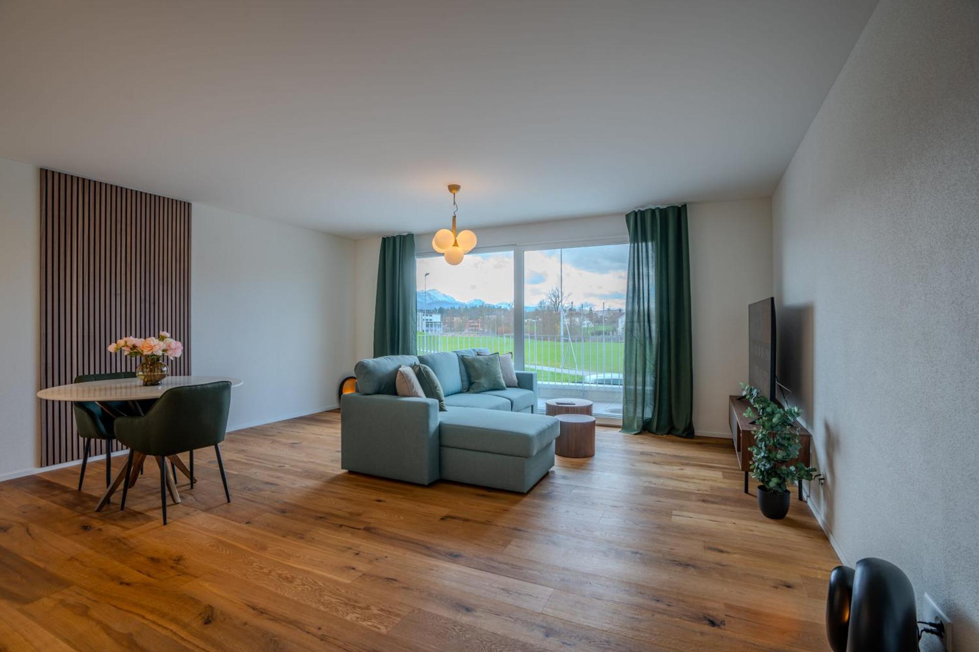 Visionary Hospitality Rothenburg, Lucerne - Premium Apartments With Free Parking, Washer, Kitchen, Terrace, 15' City Eksteriør billede